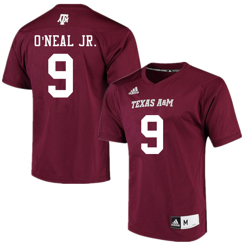 Men #9 Leon O'Neal Jr. Texas A&M Aggies College Football Jerseys Sale-Maroon Alumni Player - Click Image to Close